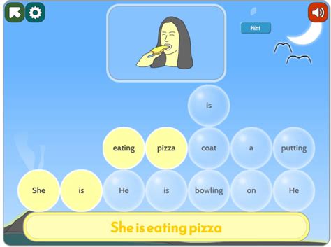 educational english games|Bubbles English Game .